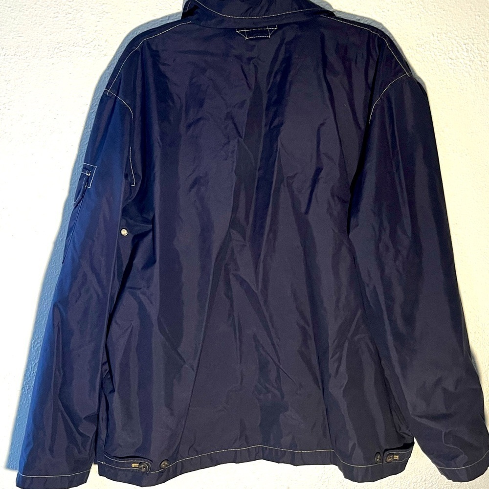 Vintage Bill Blass Blue Men’s Zip Up Jacket Size XXL - Picture 2 of 6